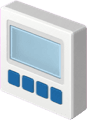 A pool automation control panel